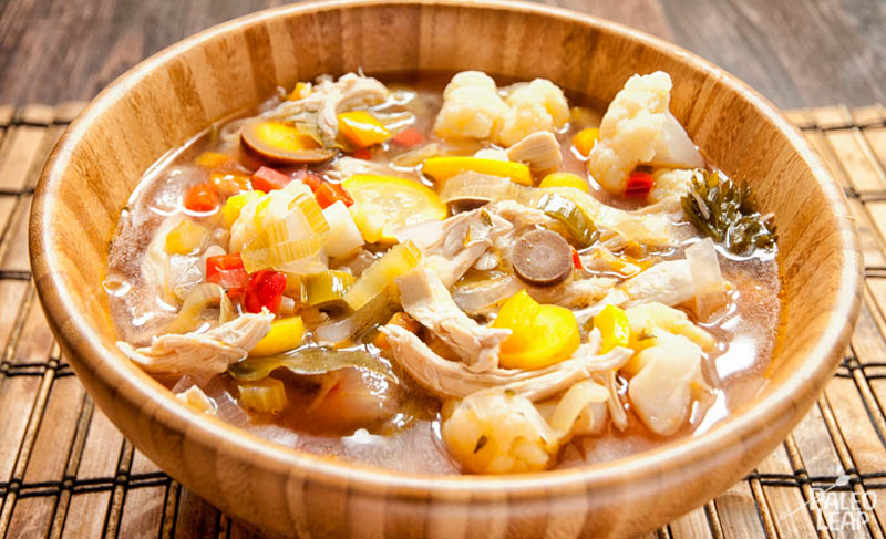 Chicken and Vegetable Soup | Paleo Leap