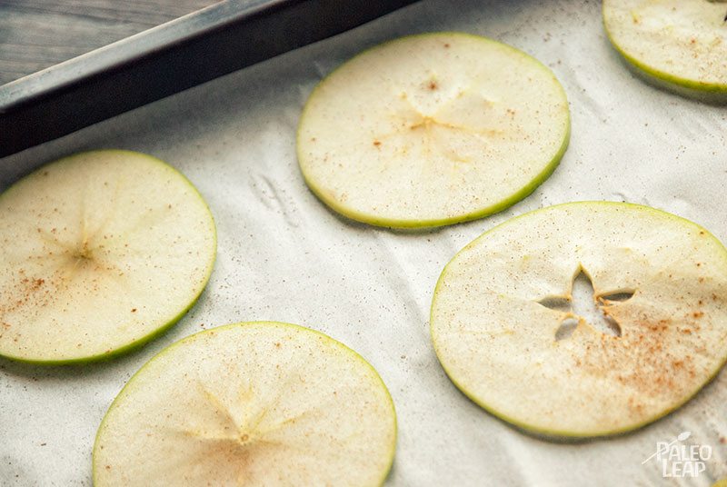 Apple Chips preparation Apple Chips preparation