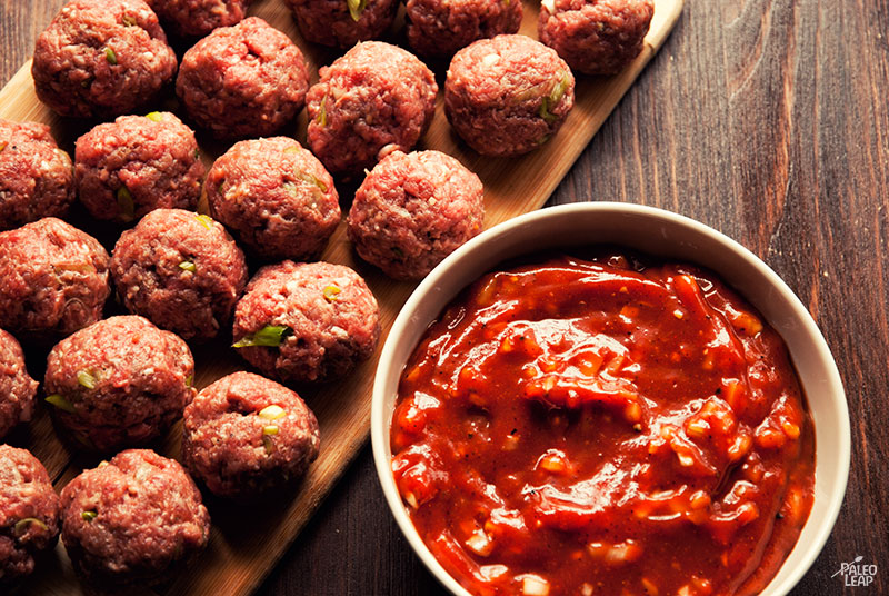 Meatball preparation Meatball preparation