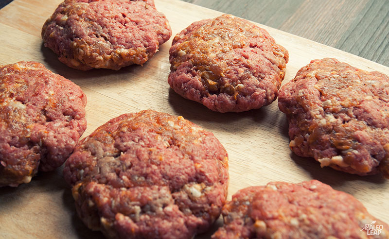 Burger preparation Burger preparation