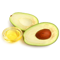 avocado with oil