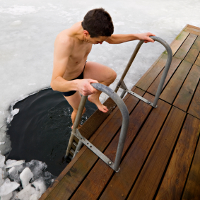 man-in-icy-pool