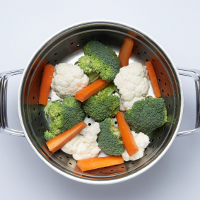 pot full of vegetables