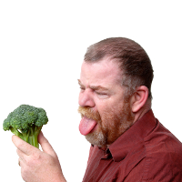 Man who hates broccoli