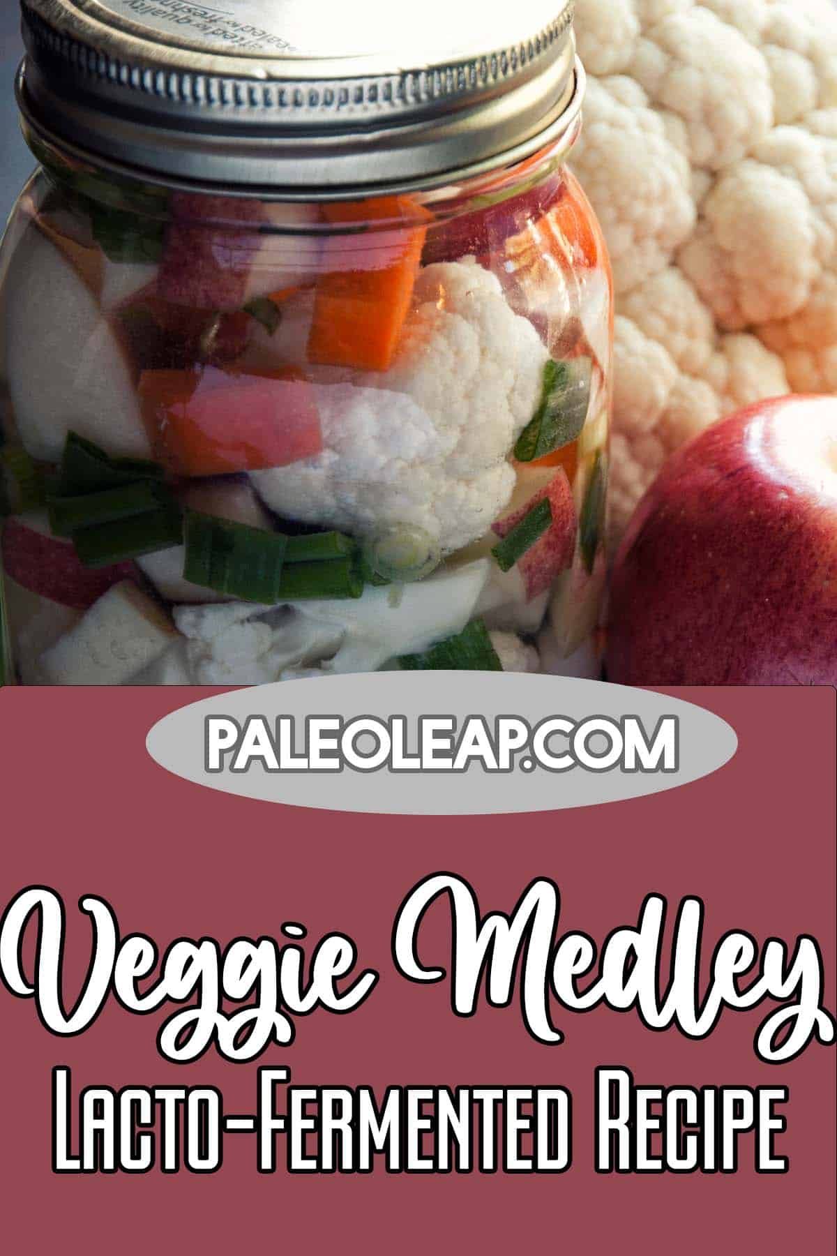 Lacto Fermented Vegetable Medley Paleo Leap