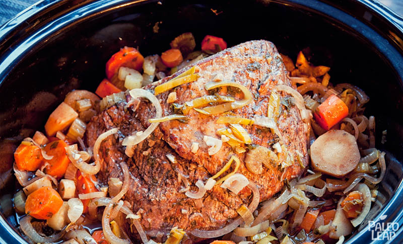 Beef Brisket With Fall Vegetables