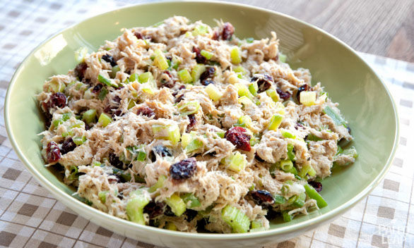 Chicken Cranberry Salad Paleo Leap