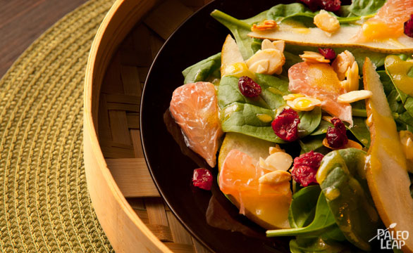 spinach grapefruit salad