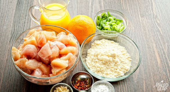 Orange Chicken preparation Orange Chicken preparation