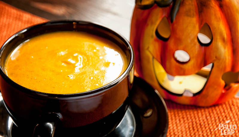 Pumpkin Soup With Apple And Spices
