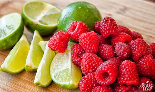Raspberry lime Flavored Water preparation Raspberry lime Flavored Water preparation
