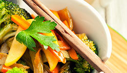 Apple and Vegetable Stir-Fry