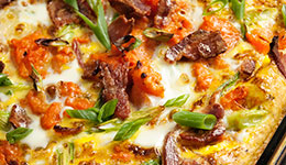 Twice Baked Sweet Potatoes With Eggs