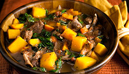 Butternut Squash and Beef Stew