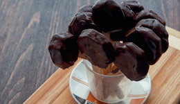 Chocolate Kiwi Popsicles