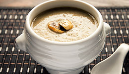 Creamy Zucchini And Mushroom Soup