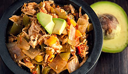 Slow Cooker Queso Chicken Chili