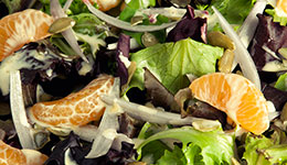 Green Salad With Clementine Dressing