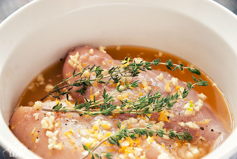 lemon thyme chicken soup