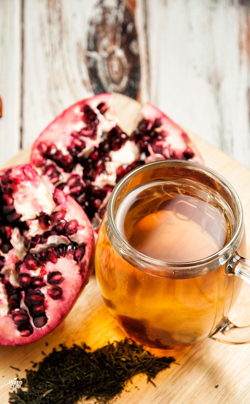 Pomegranate Green Tea | Paleo Leap