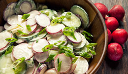 Radish and Cucumber Salad
