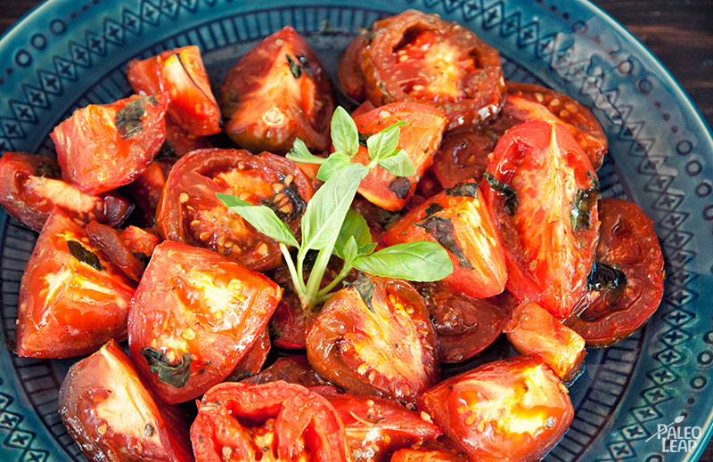 Oven Roasted Tomatoes Paleo Leap 