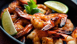 Sweet Lemon Shrimp