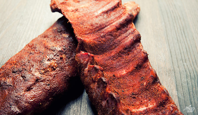 Texas Pork Ribs preparation Texas Pork Ribs preparation