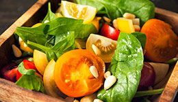 Tomato And Spinach Salad