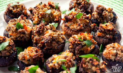 Sausage-Stuffed Mushrooms