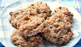 Banana Raisin Cookies