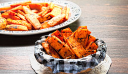 Spicy Sweet Potato Wedges