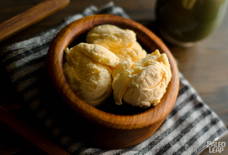 Paleo Coconut Vanilla Ice Cream Recipe - 