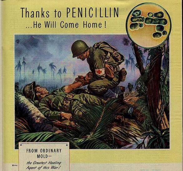 Penicillin at war