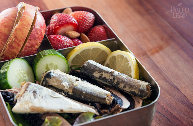 sardines dans une assiette