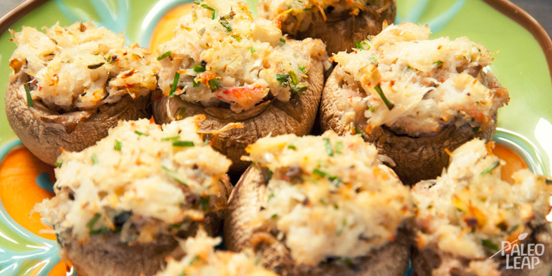 Crab stuffed mushrooms