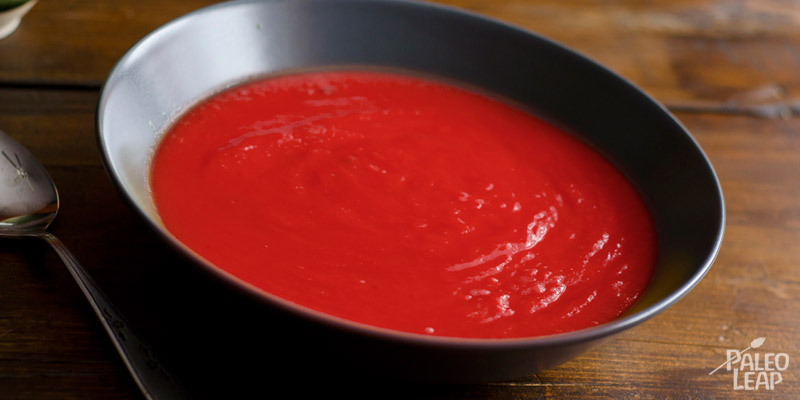 Bloody beet soup