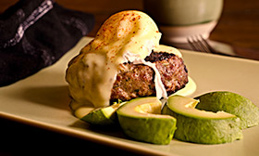 Eggs Benedict Burgers