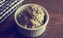 Sardine and garlic spread