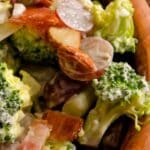 Bacon grape & broccoli salad Recipe