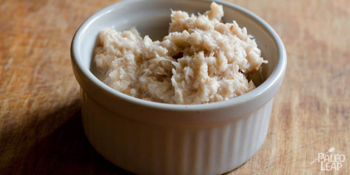 Simple horseradish Recipe Preparation