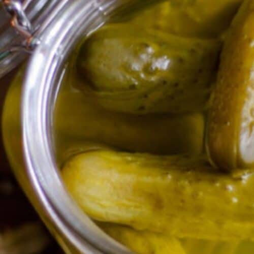 Sour pickles Recipe