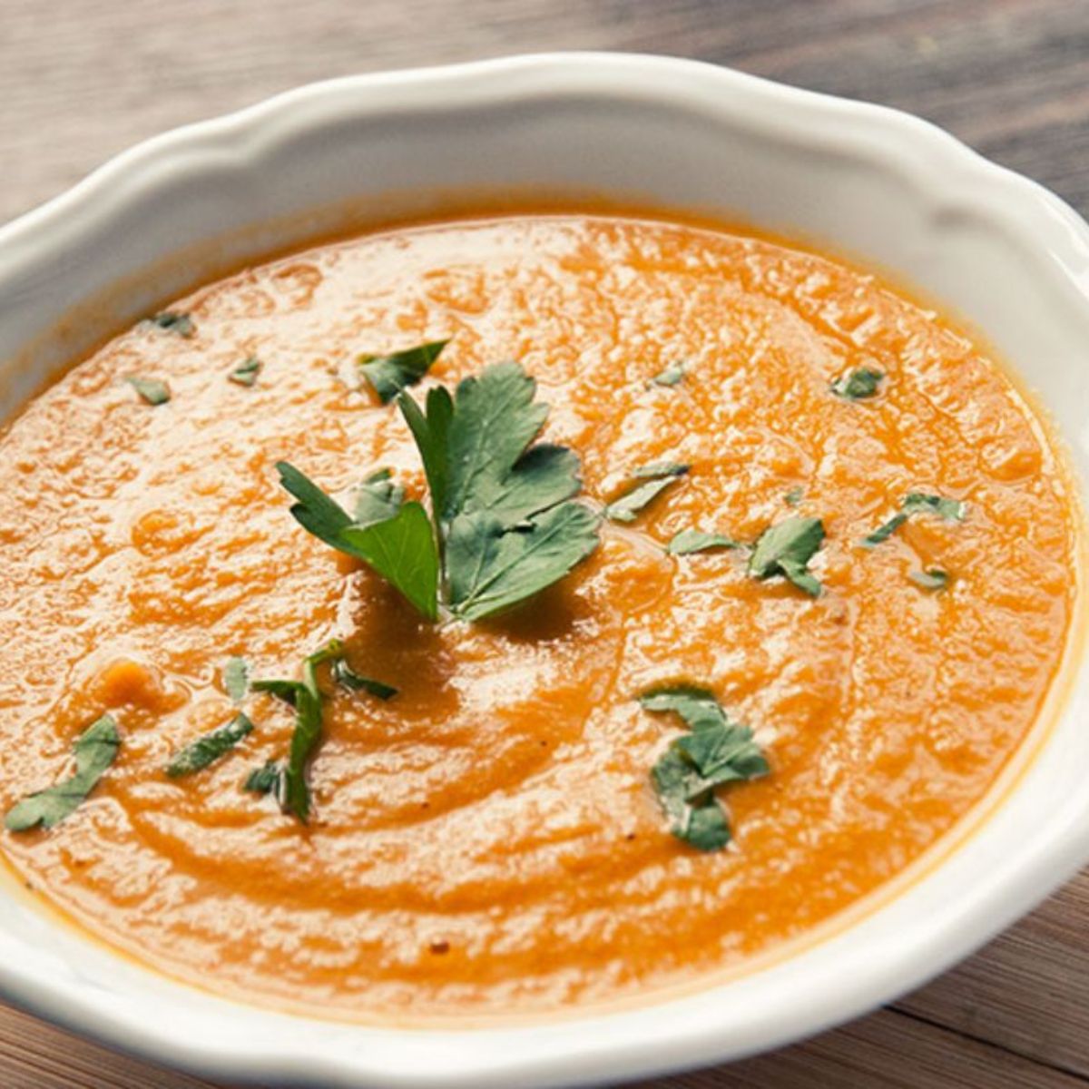 Sweet potato and sausage soup Featured