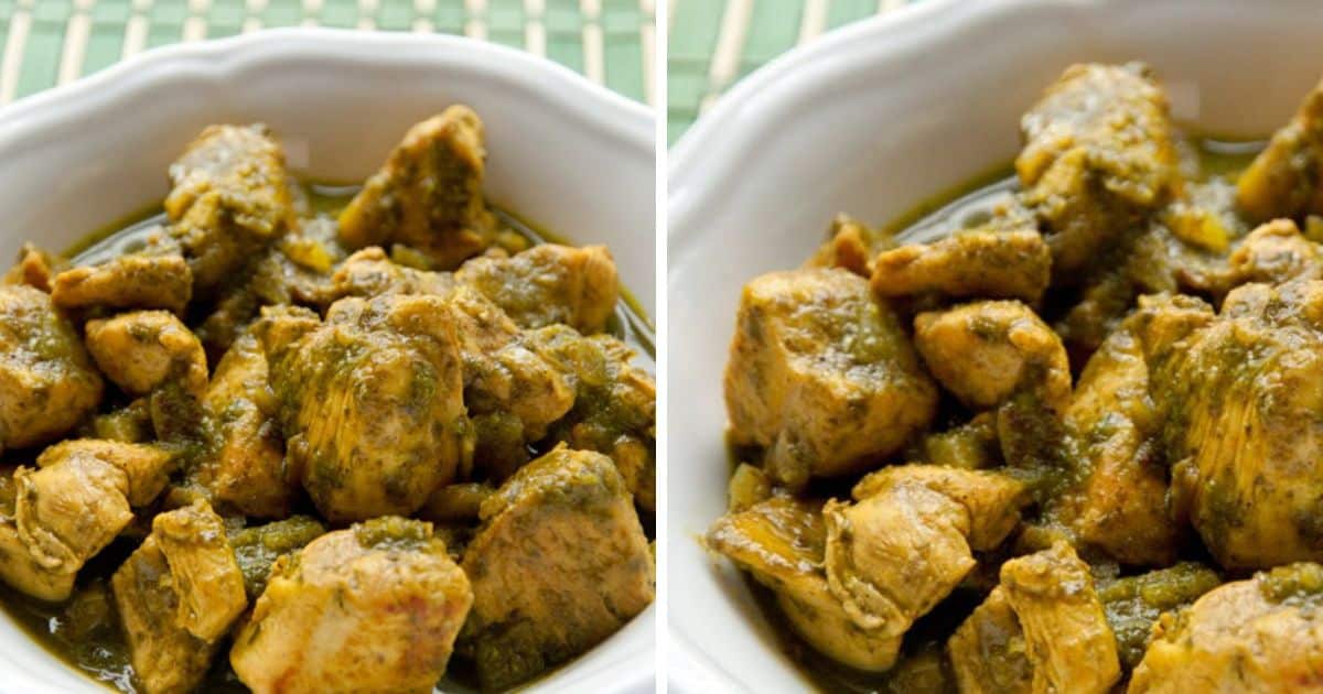 Green masala chicken recipe online