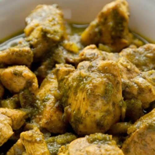 Green chicken masala Recipe