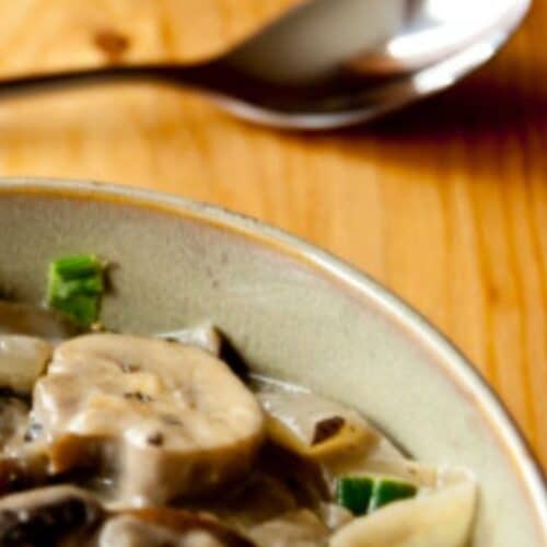 Creamy mushroom stew Recipe