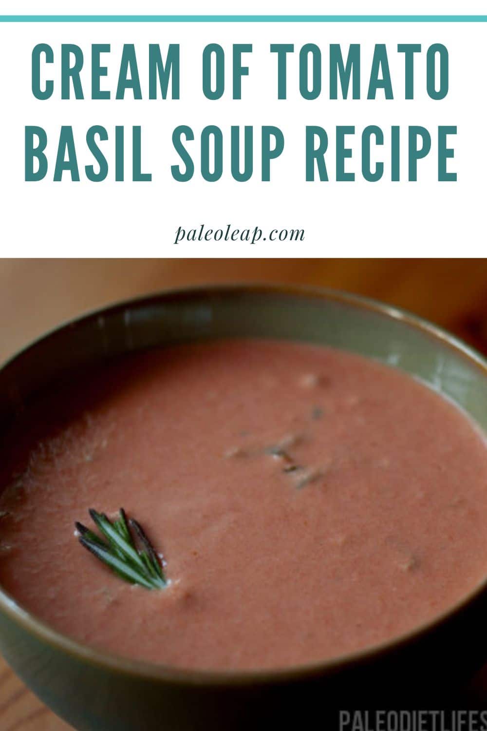 Cream Of Tomato Basil Soup Recipe Paleo Leap