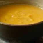 Leek and sweet potato soup Recipe