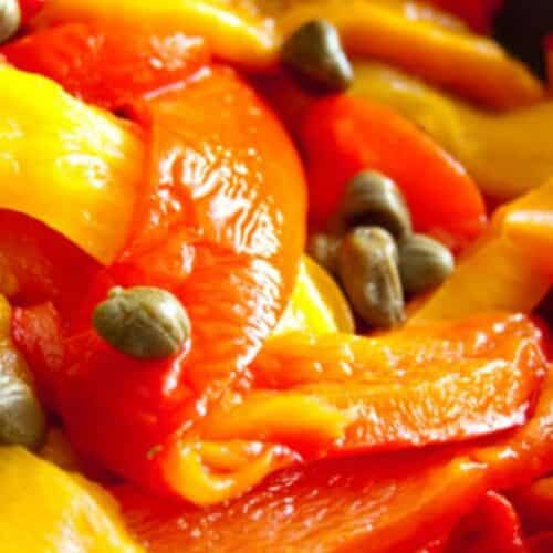 Roasted bell pepper side dish Recipe