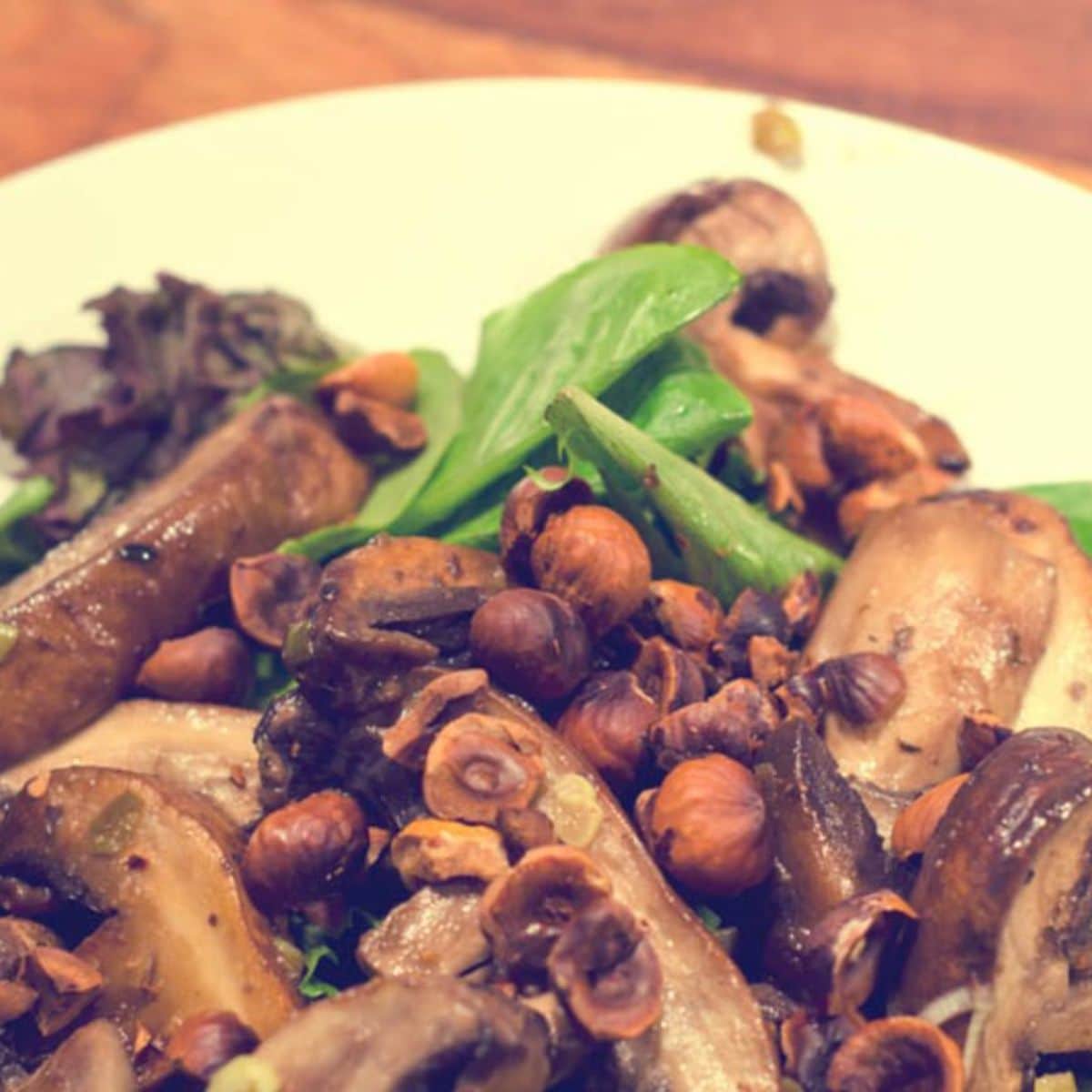 Mushroom salad Featured